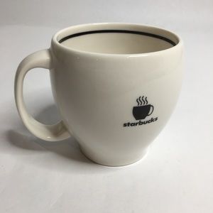 Starbucks‎ Coffee Mug 2004 Steaming Cup Logo Tea Cup Abbey II Mug 15 fl oz